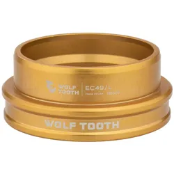Wolf Tooth Performance Steuersatz Unterteil, 1.5", EC49/40, gold