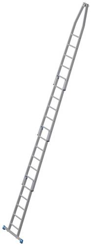 Krause 842367 Aluminium Sprossen-Steckleiter Arbeitshöhe (max.): 6.95m Silber 19.2kg