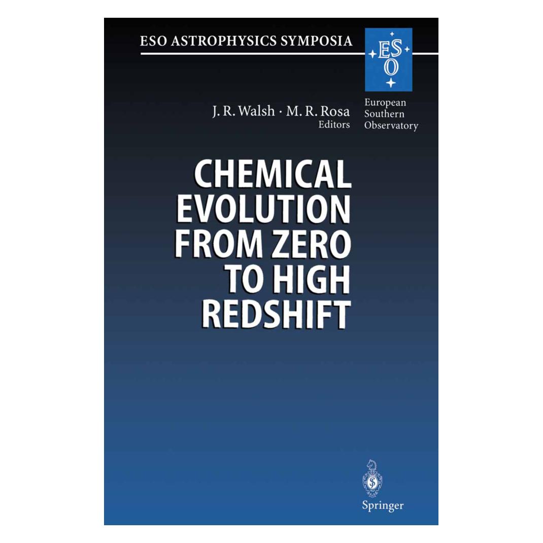 Springer Chemical Evolution from Zero to High Redshift (Englisch, Softcover, Jeremy Walsh, Michael R. Rosa) (55552205)