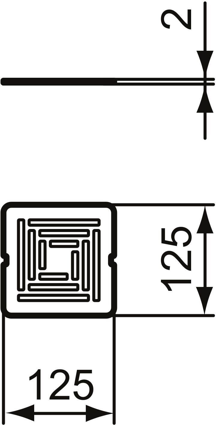 Ideal Standard Flat S + Ablaufabdeckung für Brausewannen