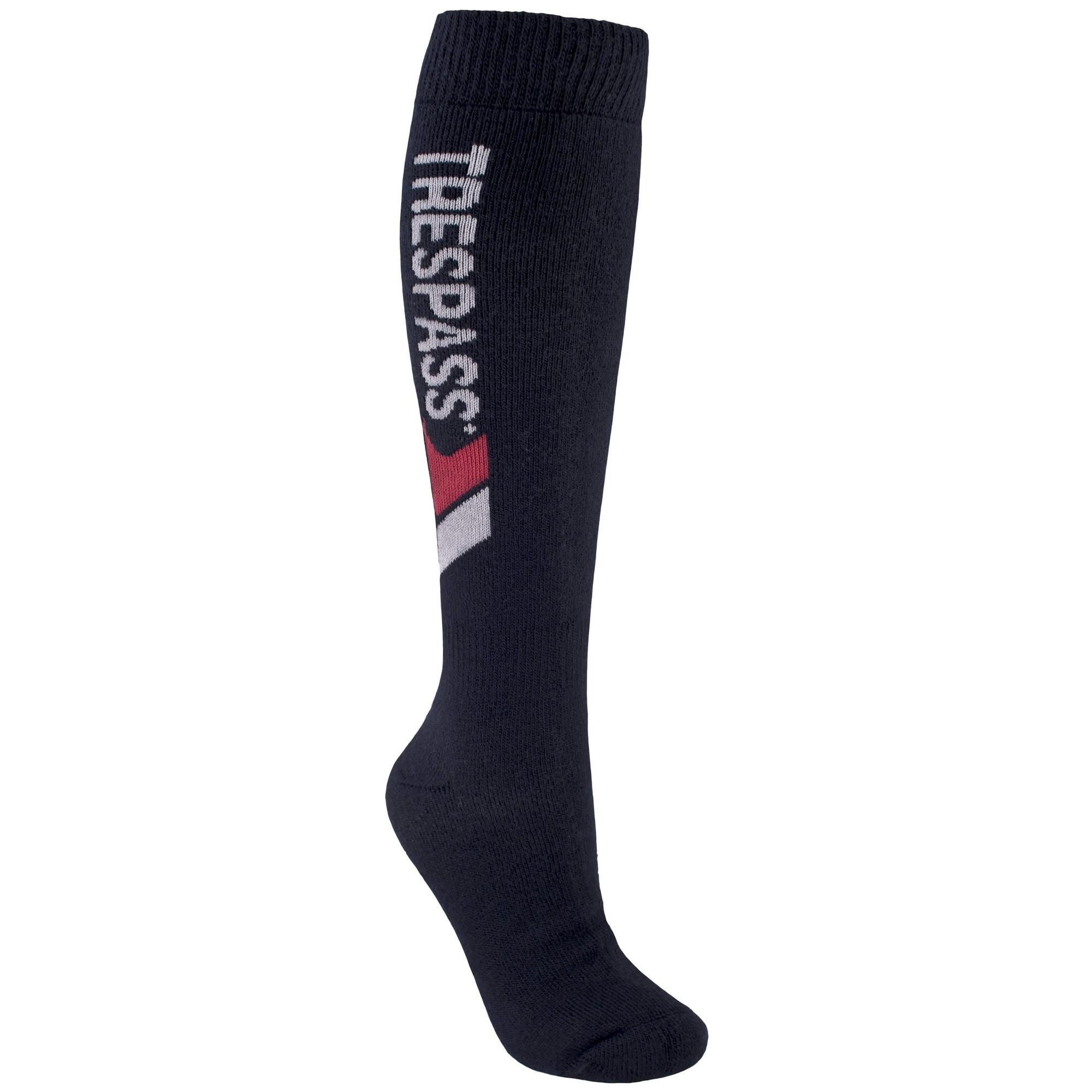 Trespass Volwassen unisex tech luxe merino wollen hoge skisokken