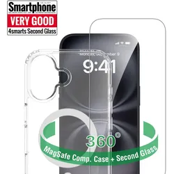 4smarts 360° Premium Protection Set für Apple iPhone 17 MagSafe-kompatibel