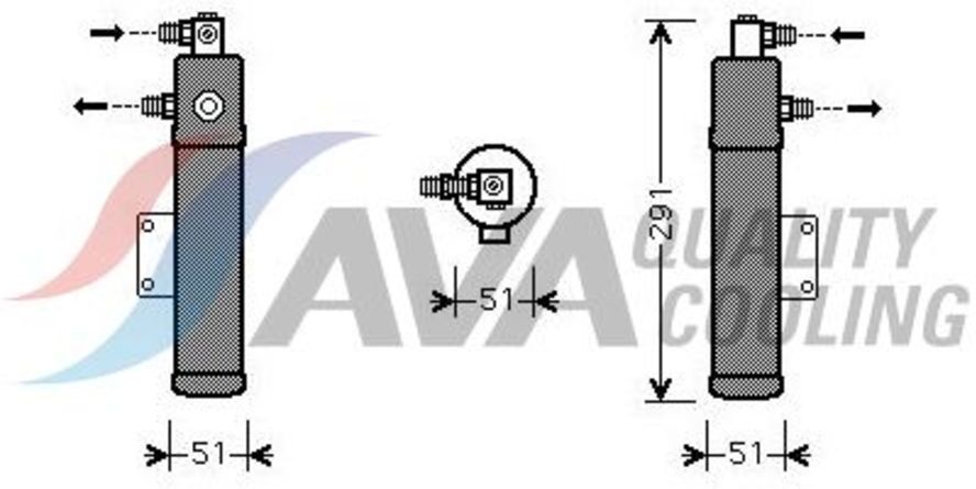 Trockner, Klimaanlage HIGHWAY AUTOMOTIVE 42033001