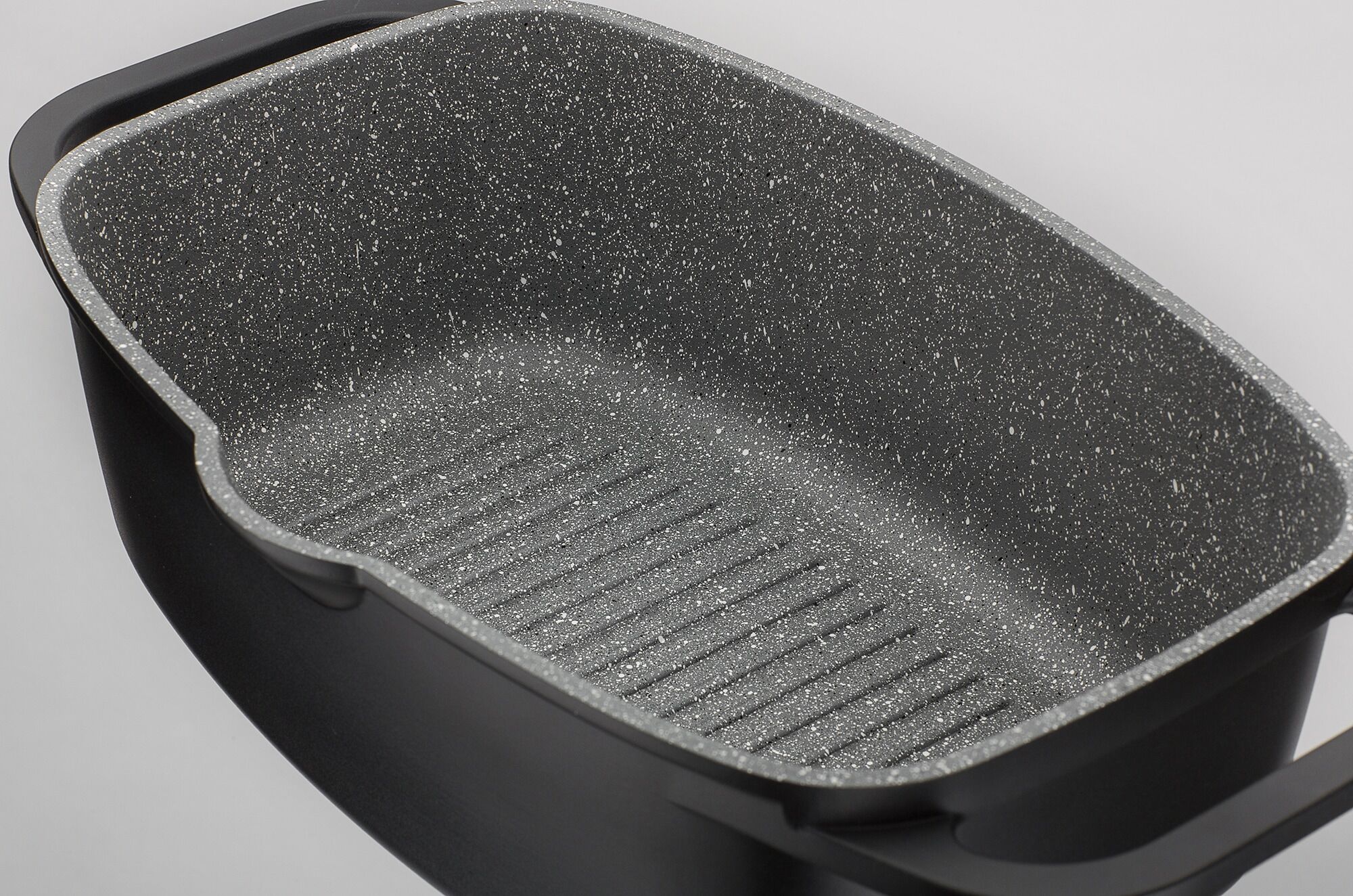 Topf-Set GSW "Gourmet Granit", schwarz, Töpfe, Topf-Set, Induktion
