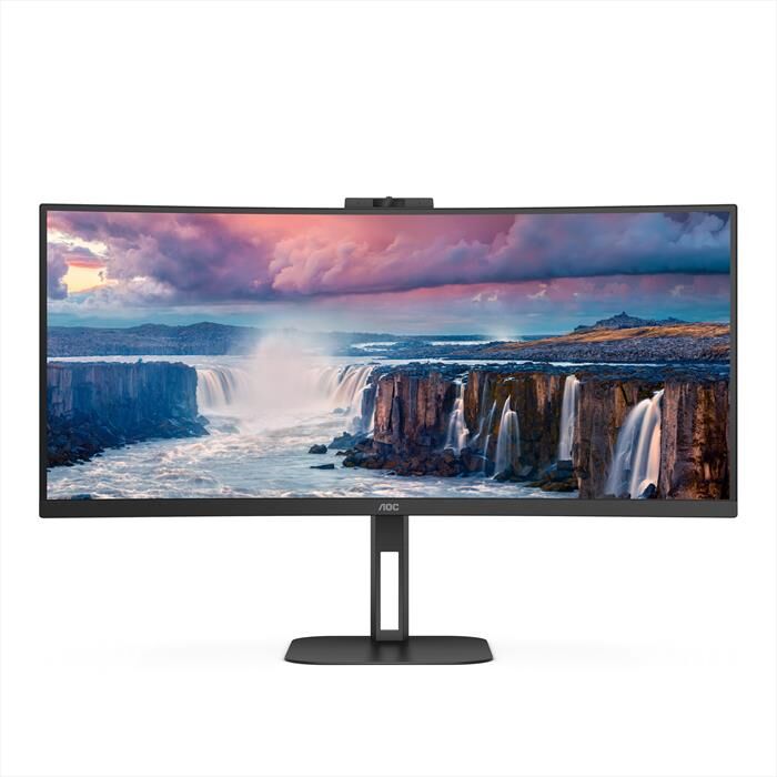 AOC Monitor Lcd 34" Cu34v5cw/bk-nero