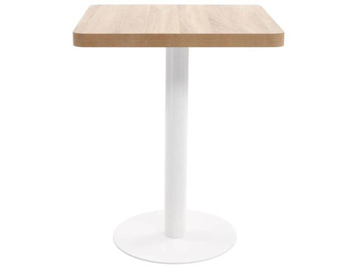 Vendre à perte - Table de bistro - Table de cuisine Marron clair 60x60 cm MDF 18658