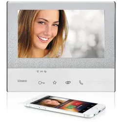 Bticino, Klingel + Türsprechanlage, Flex’ONE Video-Set mit Türstation SFERA und Hausstation CLASSE 300 X13E (WLAN)
