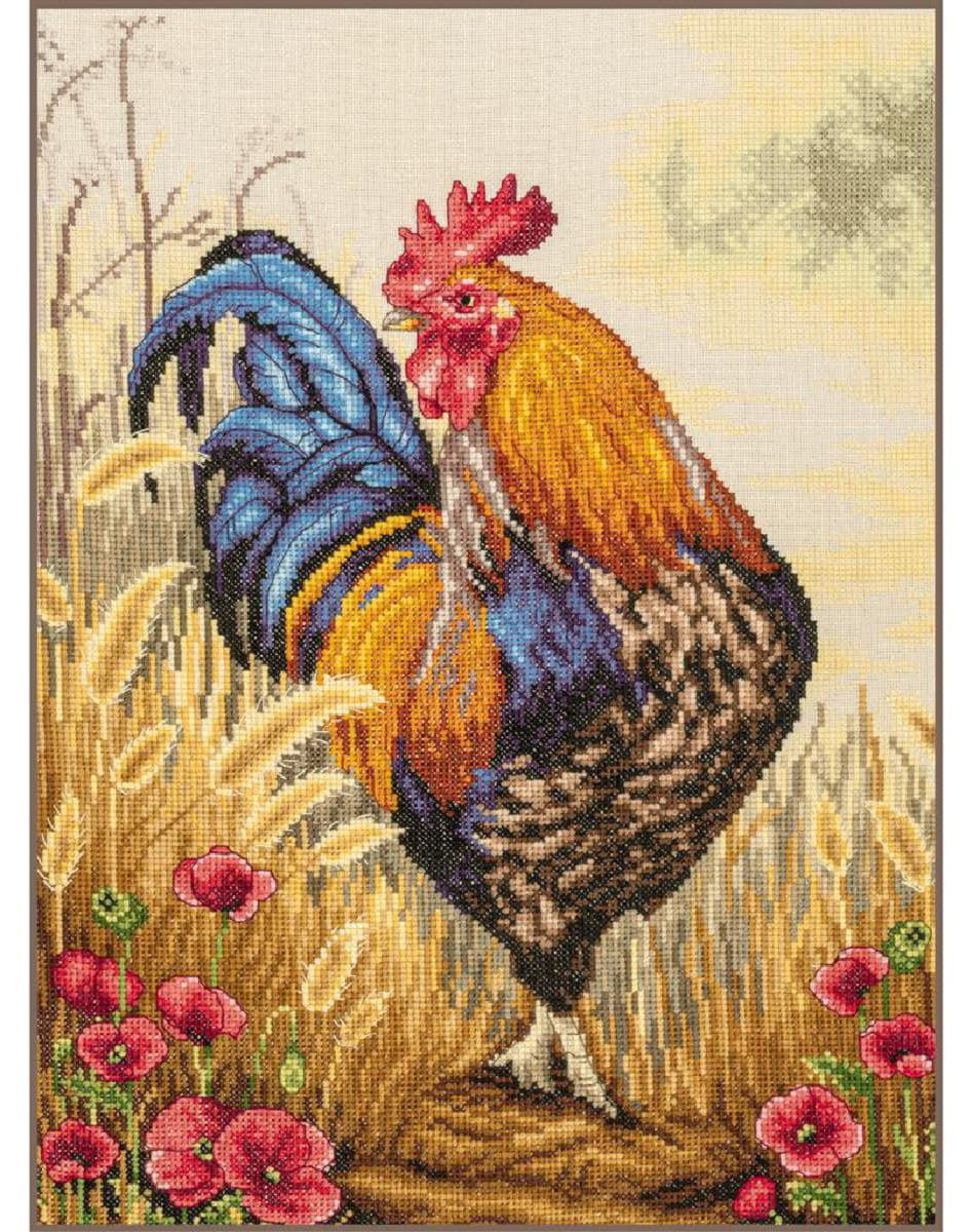 Lanarte Hobbyborduurset Dieren Ringleider 29 x 40 cm