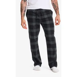 Lodge Flannel Pants Herren Black/Anthracite, Größe:XL - Jogginghose - Schwarz