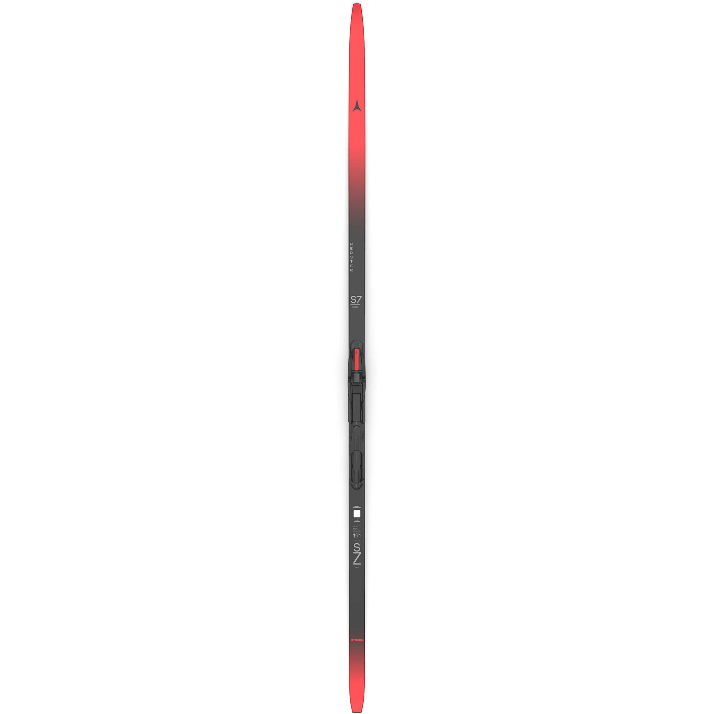 Atomic Redster S7 Hard + Shift Skatingset 26/27 Ski red-black Größe 191CM | 95-115KG Langlauf Skating