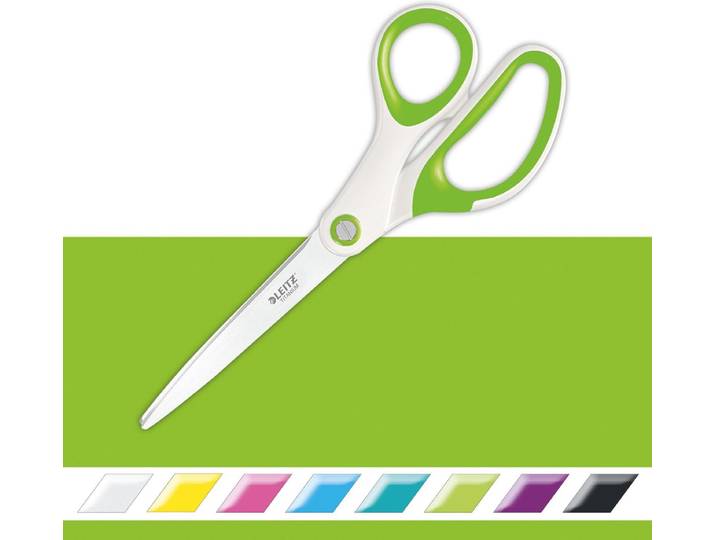 Leitz WOW Titanium Roestvrijstalen Schaar - Groen