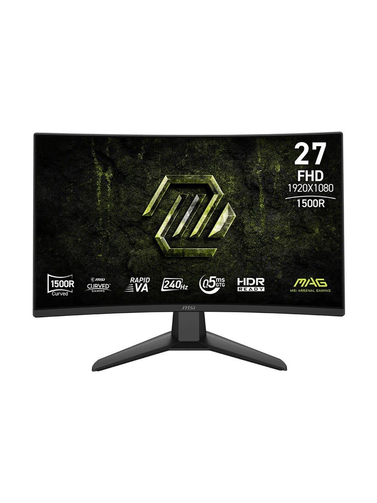 27" MSI MAG 274CF X24 - LED monitor - curved - Full HD (1080p) - 27"