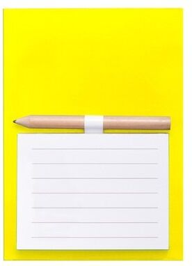 Bloc-notes magnétique personnalisé Yakari jaune