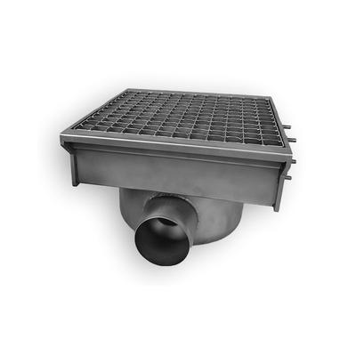 Bodenrinne mit 1 Auslass - Combisteel