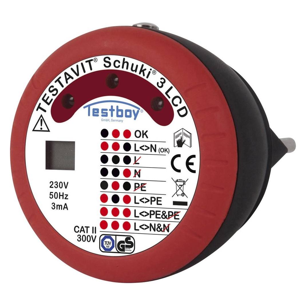 Testboy Testavit (CAT II 300V, Hand-Multimeter) (Testavit Schuki 3LCD)