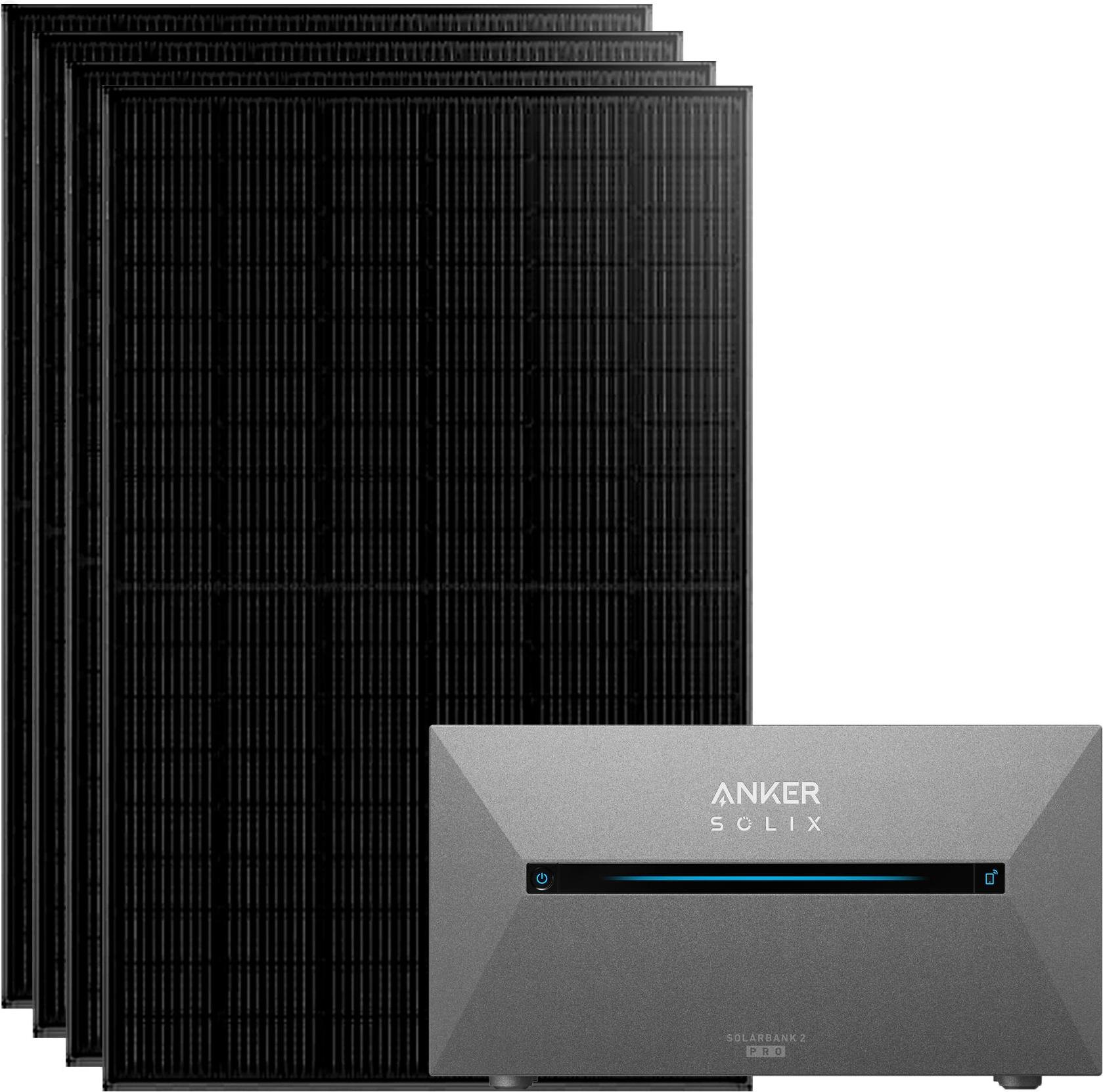 Anker Balkonkraftwerk 1820W mit Anker Solarbank 2 Pro