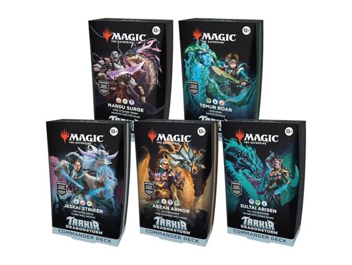 Magic: The Gathering Tarkir: Dragonstorm - Commander Deck Bundle - Includes All 5 Decks