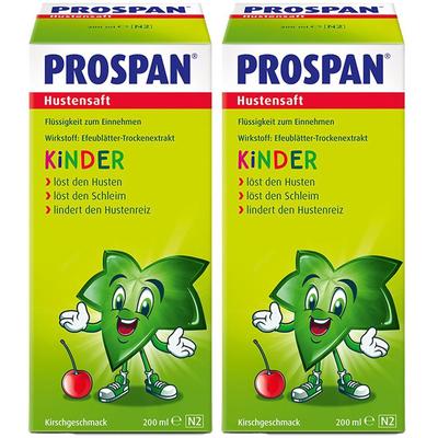 2x Prospan Hustensaft 2x200 ml Flüssigkeit zum Einnehmen