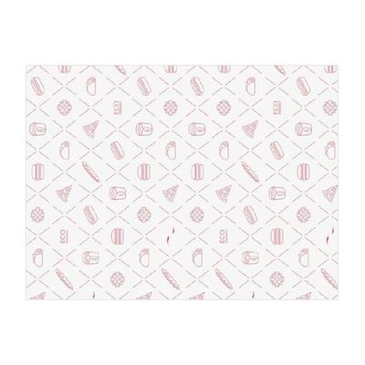 MONOUSO - Fettdichte Papiere Öko Rot 30x40cm (1.000 Sück)