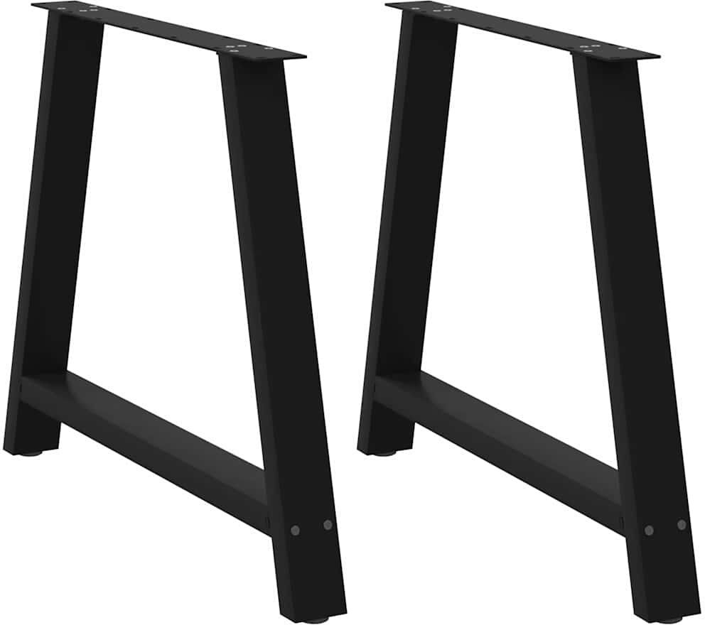 17 Stories Sarbash Table Leg Black 73cm H x 90cm W