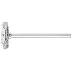 Pferd, Bürstenwerkzeug, Minirundbürste RBU 1902/3 ST 0,10 D19xB2xL5mm Stahl