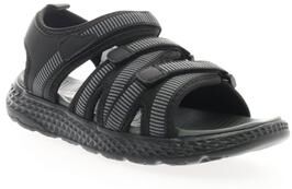 Wide Width Women's Travelactiv Adventure Sandal by Propet in Black (Size 9 W)
