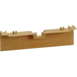 Hager SL20080AD5 Geräteträgerschürze für Geräteträger zu SL 20x80mm Dekor Eiche