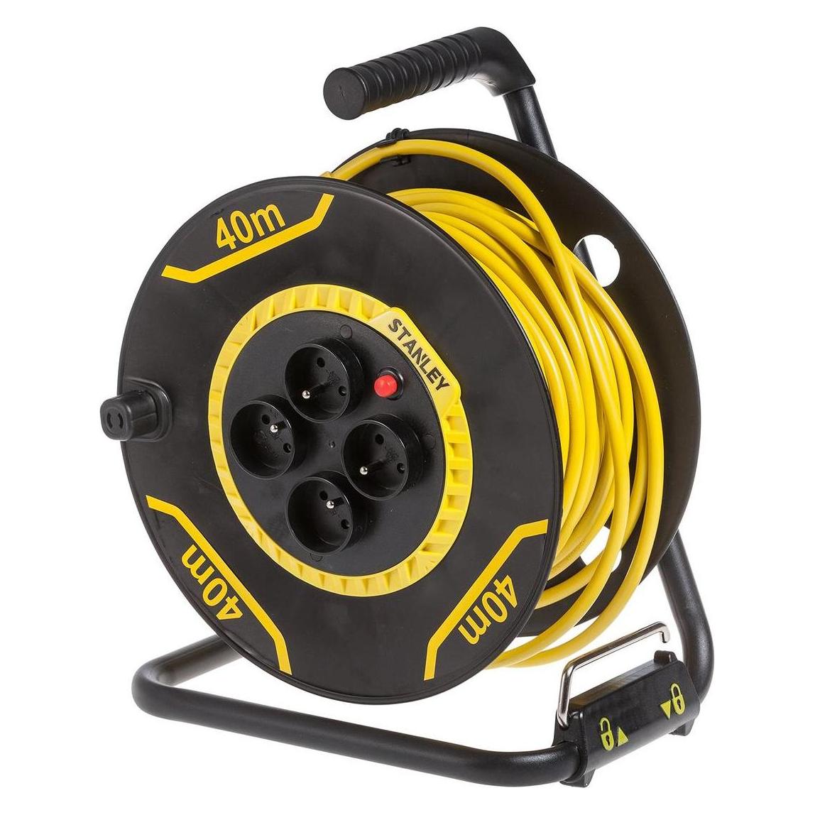Stanley VERLÄNGERUNGSKABELTROMMEL 25m 3x1.5mm 16A IP20 (25 m, 1.50 mm²) (ST-SXECDM2RBSE)