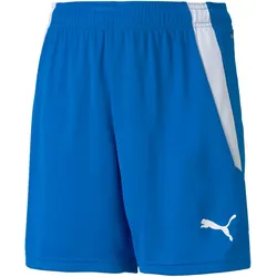 PUMA teamLIGA Shorts Kinder 02 - electric blue lemonade/puma white 116