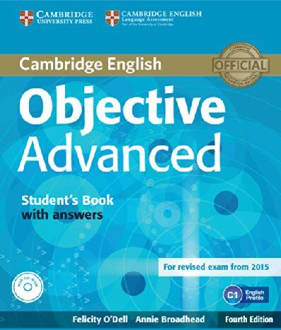 Felicity O'Dell - Objective Advanced Student's Book with Answers with CD-ROM - Preis vom 10.10.2026 11:48:34 h