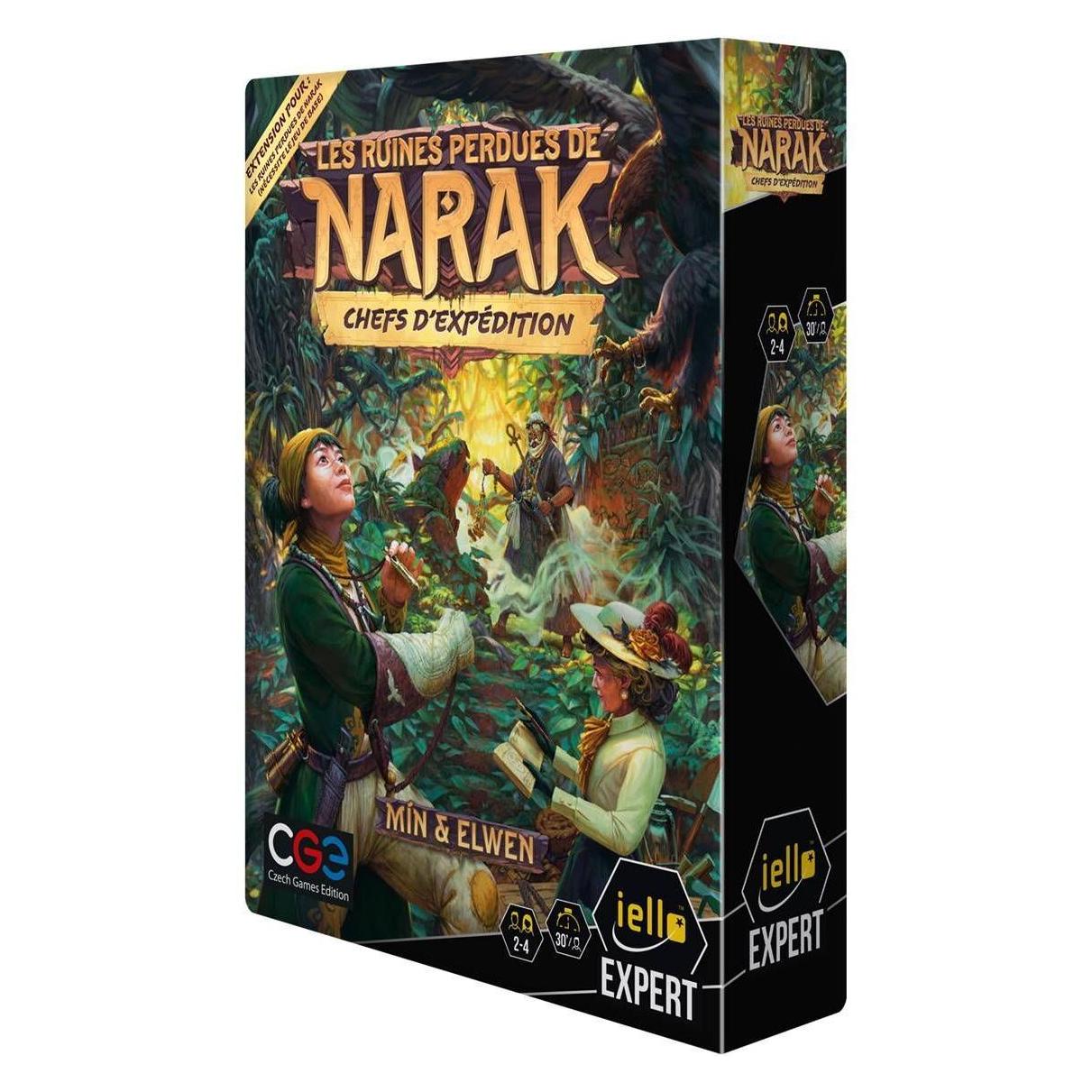 Iello Les Ruines Perdues De Narak : Chefs d'Expédition (Französisch, 1 - 4 Spieler) (51984)