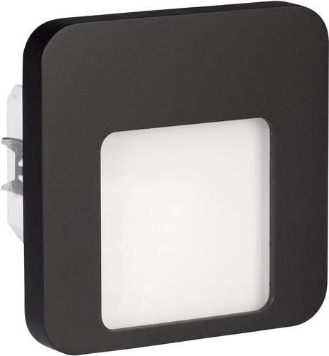 Zamel 01-221-62 Moza LED-Wandeinbauleuchte LED LED fest eingebaut 0.42W Schwarz