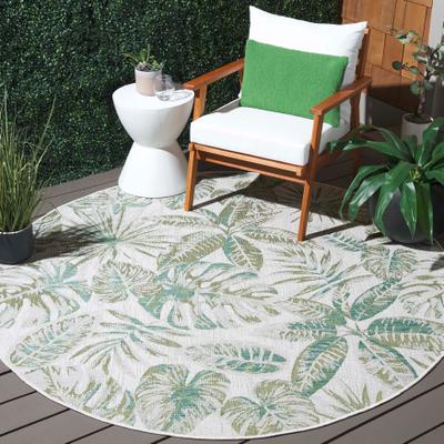 SAFAVIEH Courtyard Emira Indoor/Outdoor Tropical Rug