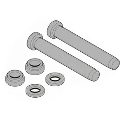 Hörmann Bolzenset für Sicherheitstüren, B3 KO/KO für 1-flg. Türen mit Systemzarge, U-Zarge und Blockzarge Typ 1