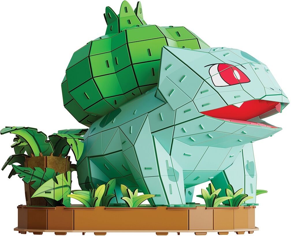 4D Puzz Puzzle 4D Pokemon Bulbasur Pokémon Spin Master.