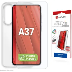 DISPLEX Panzerglas + Schutzhülle für Samsung A37