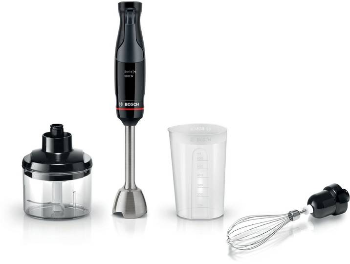 Bosch Serie 4 MSM4B621 - ErgoMaster staafmixer - 1000W - Zwart