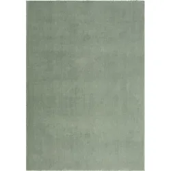 Hochflorteppich Nemo 1 in Grün ca. 60x110cm