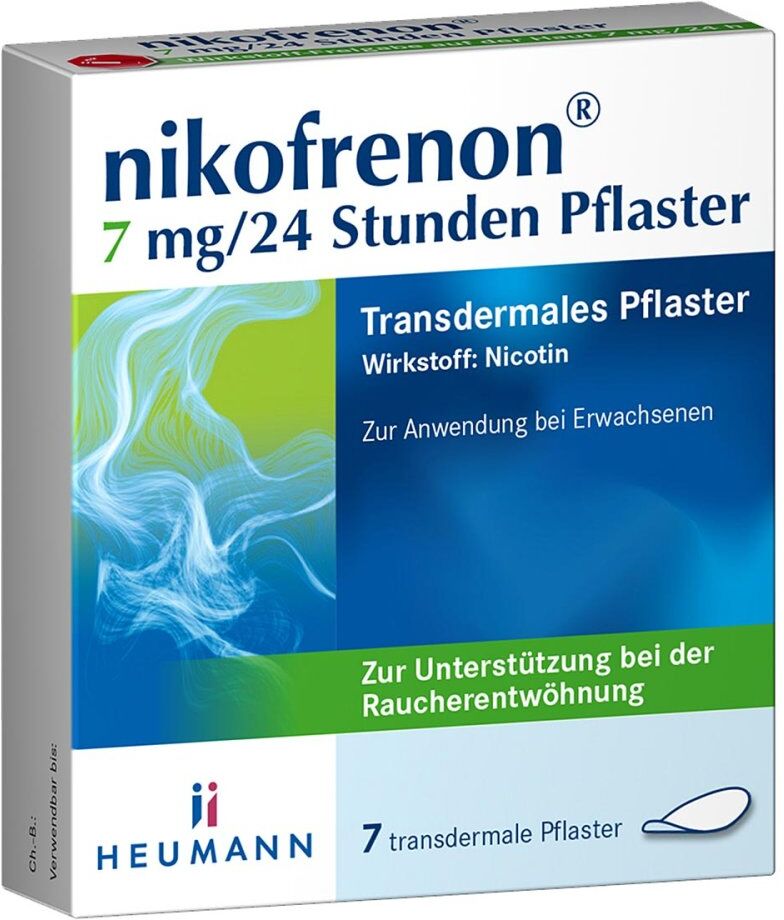 Nikofrenon 7 mg/24 Stunden Pflaster 7stk