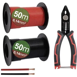 Quadrios, Kabelleitung, 23CW026 Litzensortiment 0.14 mm2 1 Set (50 m)