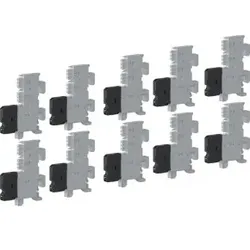 Hager KU9S15HZ Sammelschienenbox, 1.6A, 230V, 25kA, 2-polig, 2 Abgänge für Spg, VPE=10Stück