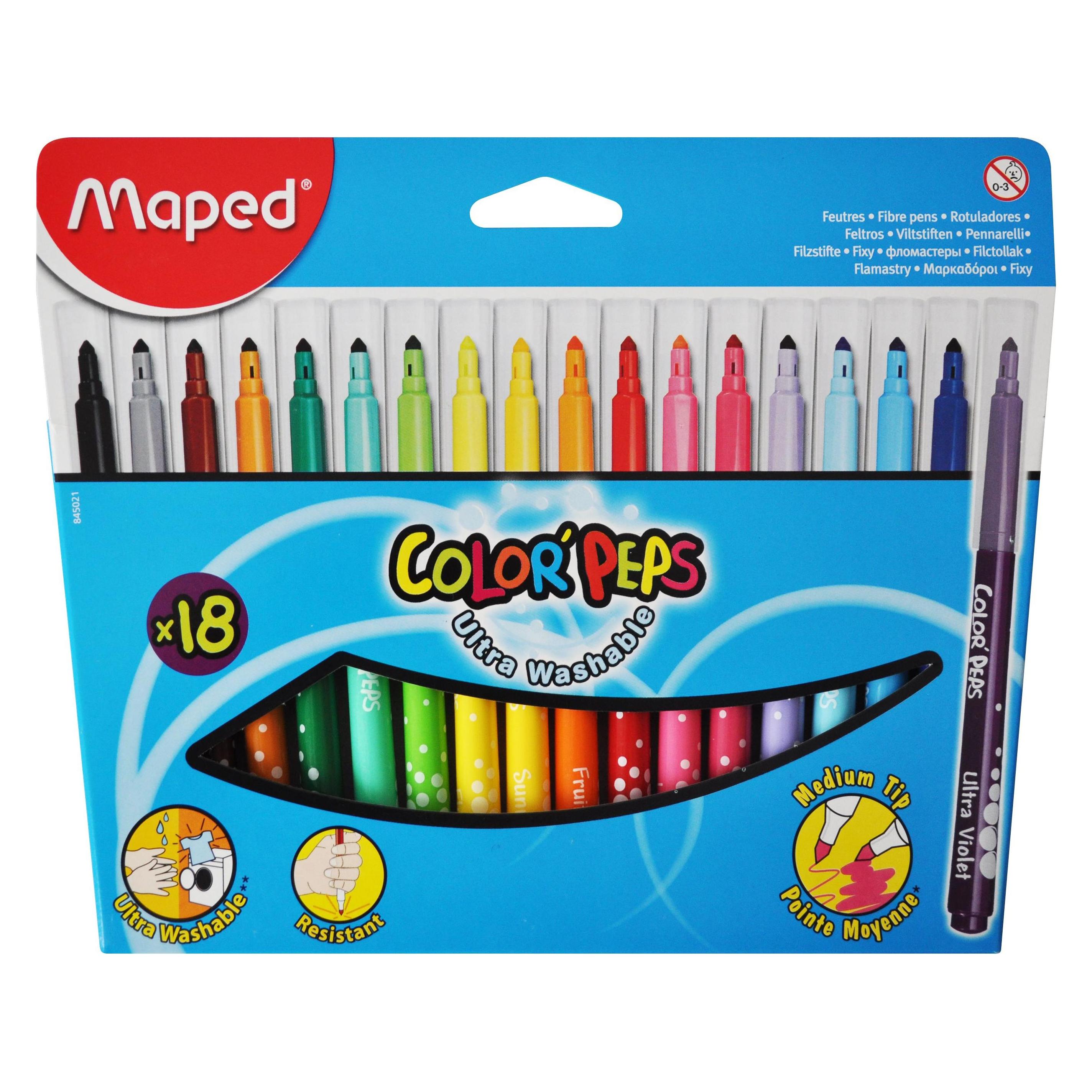 Maped Filzstifte Color Peps 18er (18x) (330149)