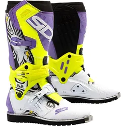 Sidi Crossair HD Billy Bolt, Stiefel - Lila/Weiß/Neon-Gelb/Schwarz - 40 EU