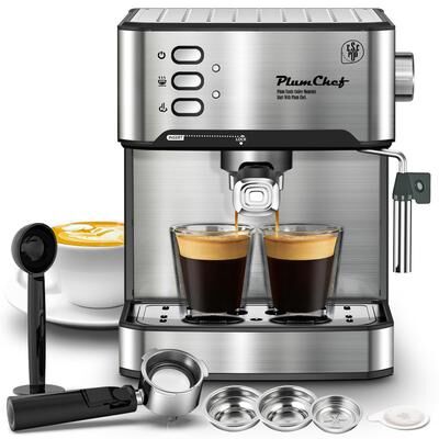 Kodotan sofa 20 Bar Professional Espresso Machine with Milk Frother, Single & Double Shot, ESE Pod Compatible, Removable Water Tank