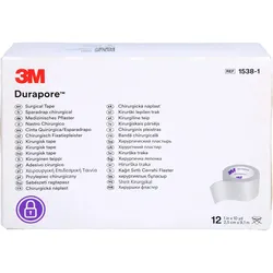 Durapore Silkpflaster 2.5 cmx9.1 M Rolle 12 ST