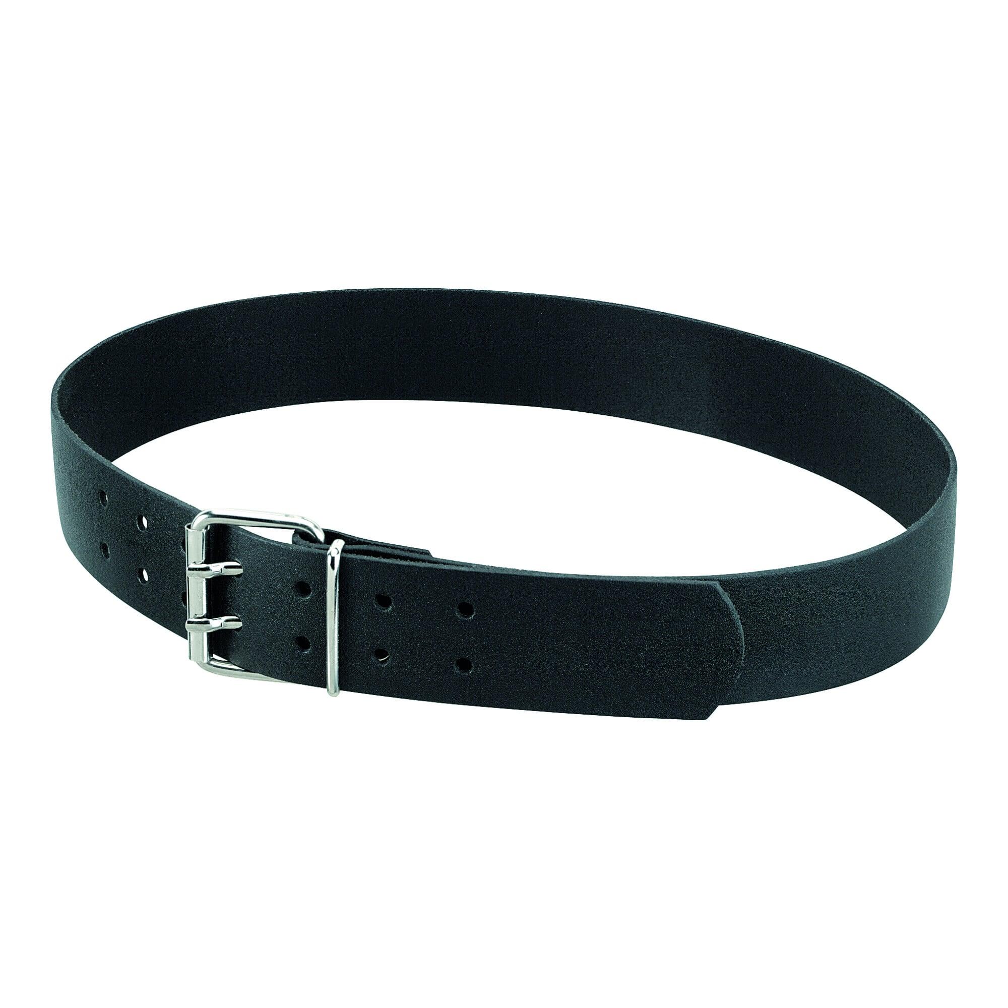FHB CARSTEN Ledergürtel Doppeldorn schwarz L: 105 cm (85001-20-105)