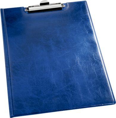 Durable Klemmbrett PREMIUMk, DIN A4, Lederoptik, blau