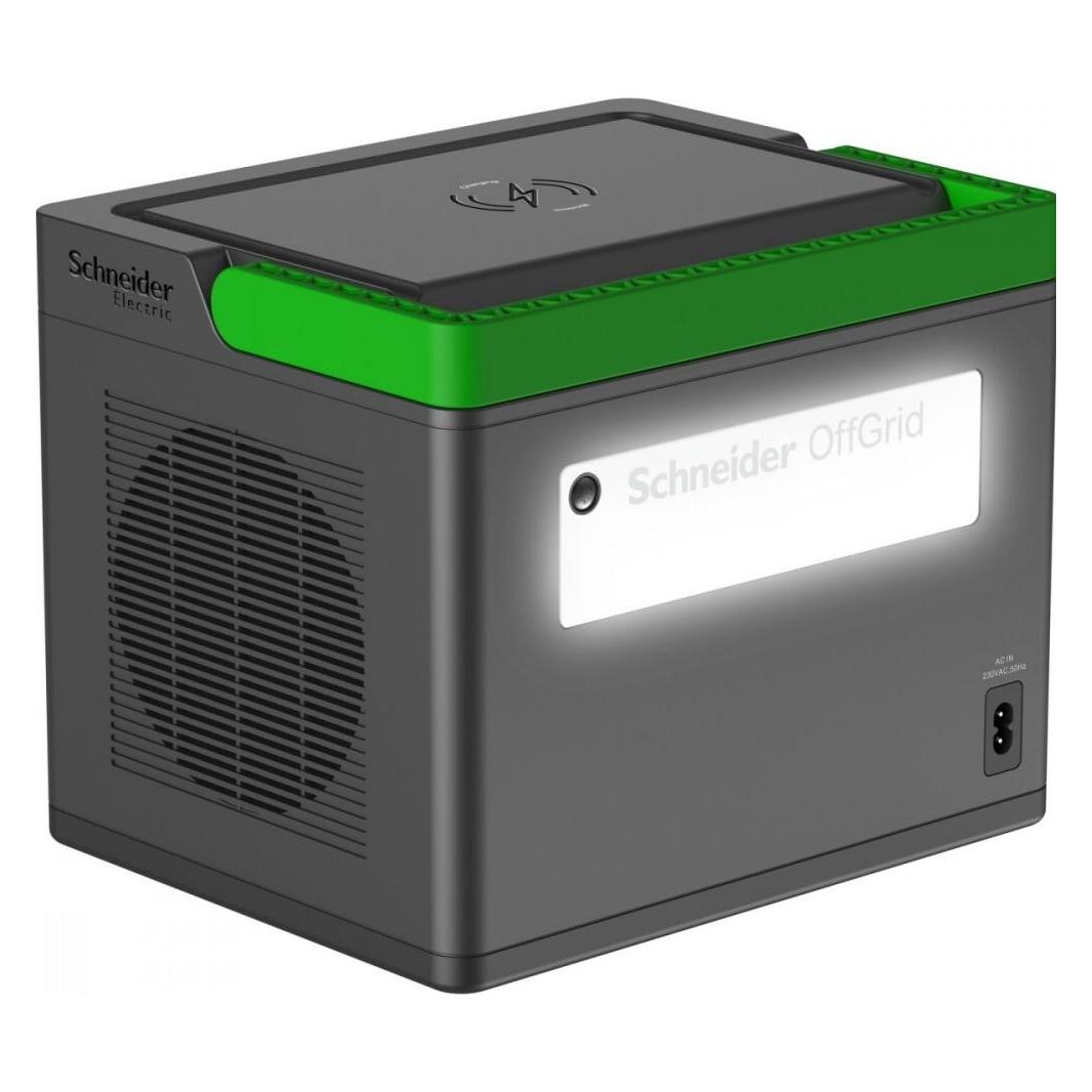 APC Schneider OffGrid Portable Power Station 500 517Wh Lithium-ion 2 Schuko Sinewave (517 Wh, 5.50 kg) (PPS500-GR)