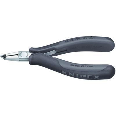 KNIPEX ESD Elektronik-Vornschneider, mit Mehrkomponenten-Hüllen 120 mm