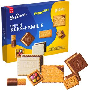 Bahlsen Kekse Unsere Keks-Familie, 7 Sorten, eine Serviereinheit, 280 g